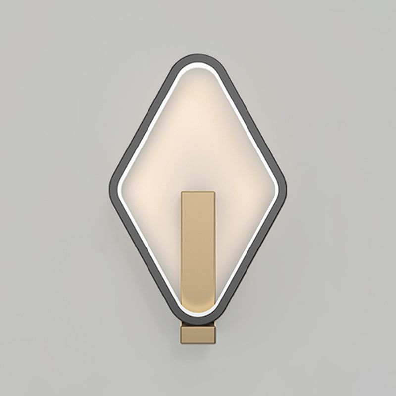 Geometrieform Wandmontage Lichter moderne Metallwandleuchten im Stil von Metall