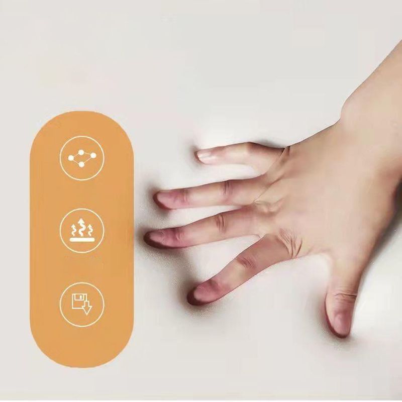 Modern Upholstered Rocker Chair Metal Frame Water Resistant Spindle Rocker Chair