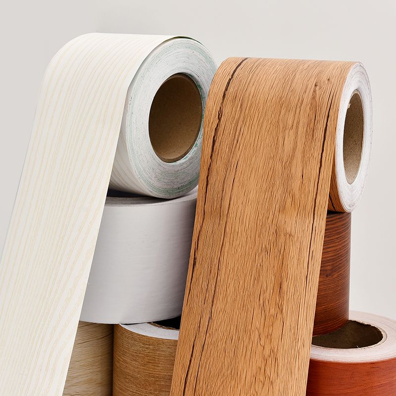 Industrial Wallpaper Border Wood Printing Stick on Wall Covering, Multiple Colors