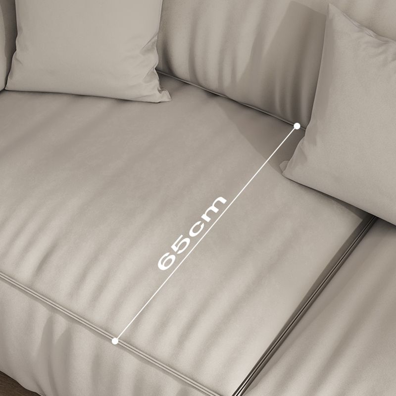 Velvet Sofa 37.40" D x 31.49" H Pillow Top Arm Sofa for Living Room