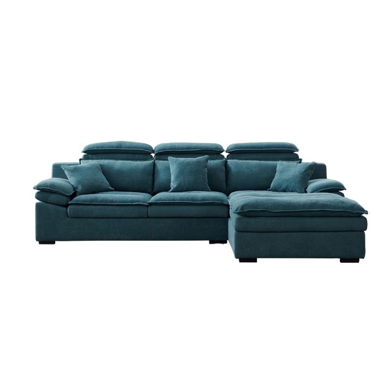 Modern Modular Reversible Sectional with High Back for Apartment