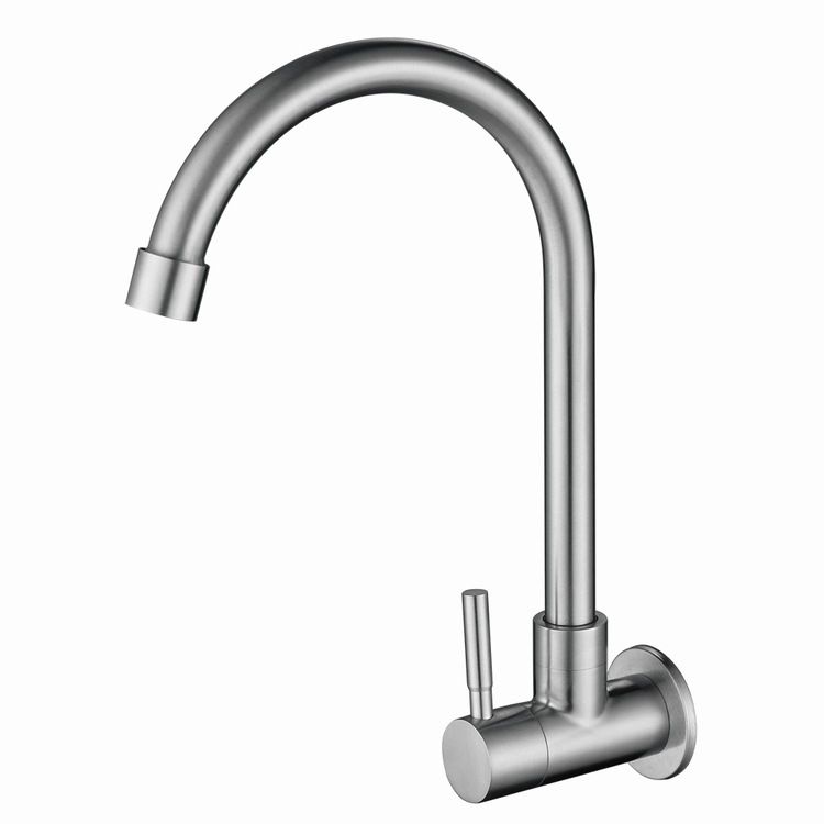 Modern 1-Handle Faucets Stainless Steel with Water Dispenser Standard Kitchen Faucets