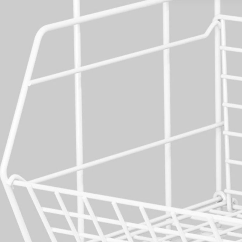 Standard Closed Back Bookcase Metal Industrial Bookshelf with Shelves