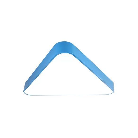Slanke driehoekige LED-inbouwlamp van acrylmetaal in moderne stijl