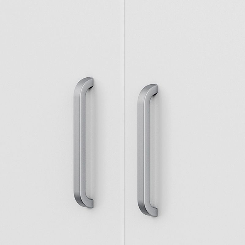 Nordic Style File Cabinets Solid Wood Horizontal Filing Cabinet with Lock Office