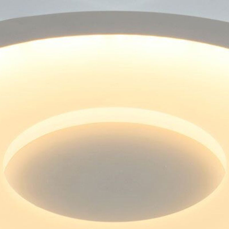 Nordic Simple Flush Ceiling Light Flower LED Flush Mount Lighting for Bedroom