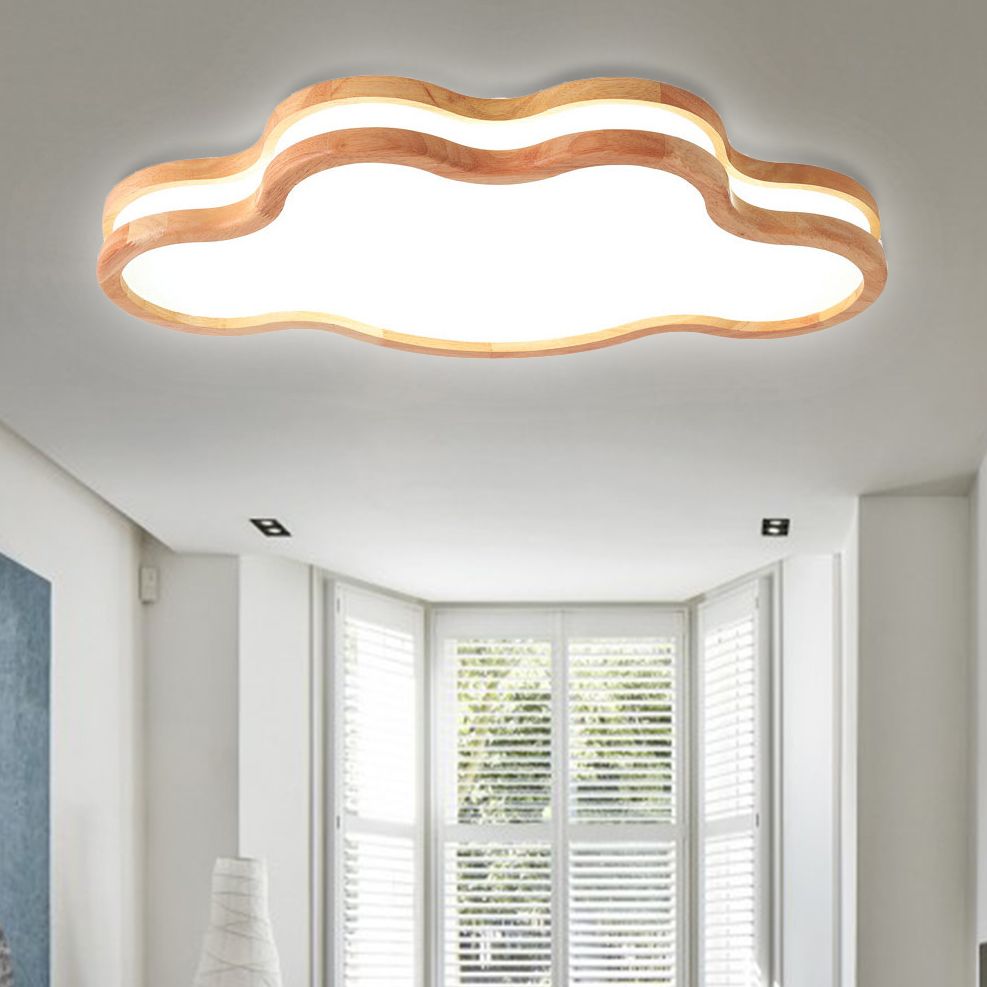 Scandinavische stijl Sky plafondmontage licht acryl witte LED-plafondlamp voor kinderslaapkamer