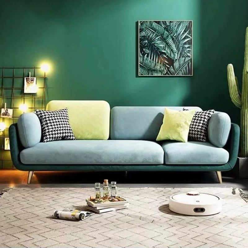 Zeitgenössischer Kissen Top Arm Liege Liebesseat für Wohnzimmer