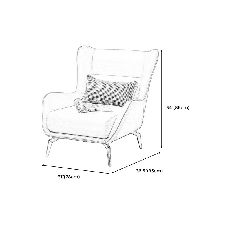 Faux Leather Chair30.7" L x36.6" W x 33.8" H Arms Included Chair