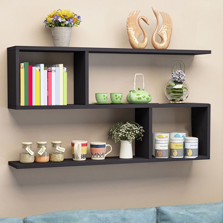 Floating Shelf Bookcase Engineered Wood Book Shelf for Study Room