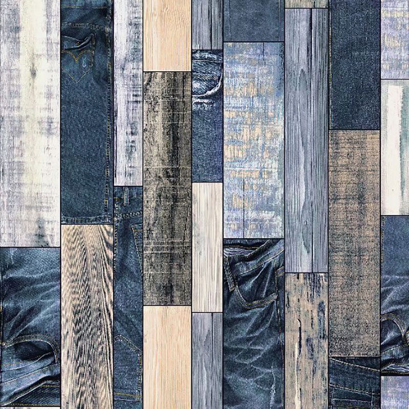 Classic Wood Pattern Wallpaper, Non-Pasted Fresh Wall Covering 57.1 sq ft.