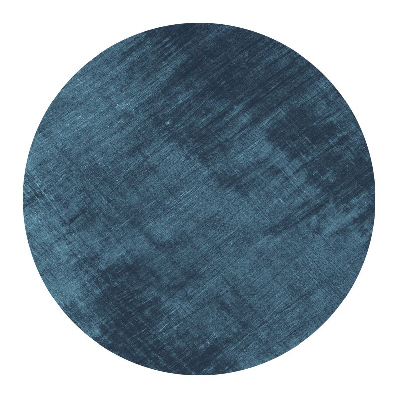 Chic Green Carpet Solid Color Modern Rug Polyester Stain Resistant Rug for Home Decor