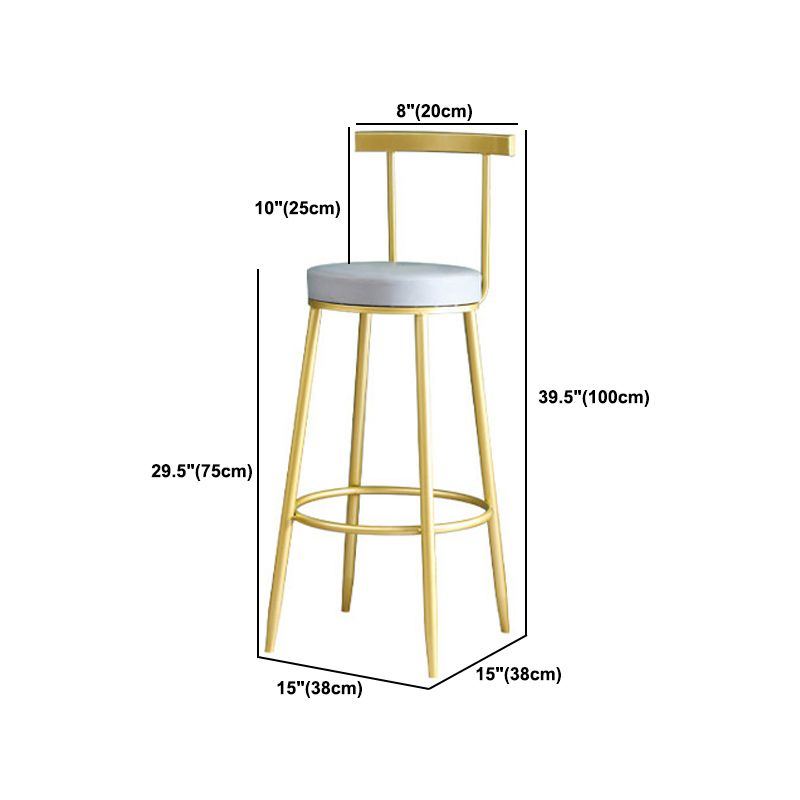 Glam Style 1/3 Pieces Artificial Marble Bar Table Set Fixed Table Counter Set