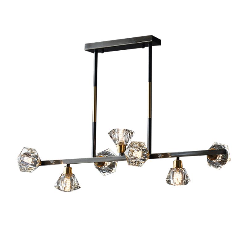 Modern Style Island Light Crystal Hanging Light for Dining Room
