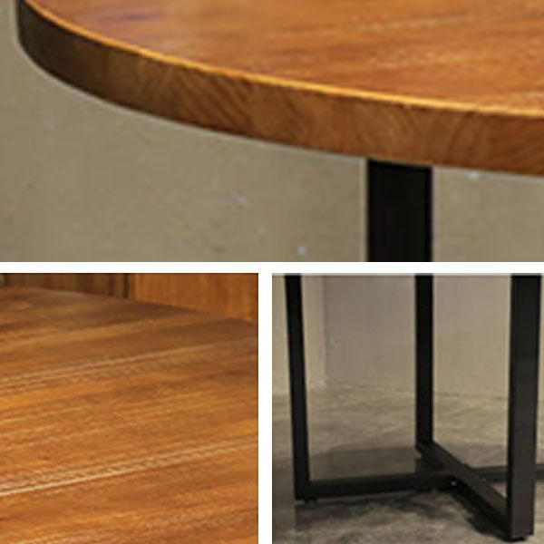 Modern 1/5/7 Pieces Dining Set Round Pine Wood Dining Table for Dining Room Kitchen