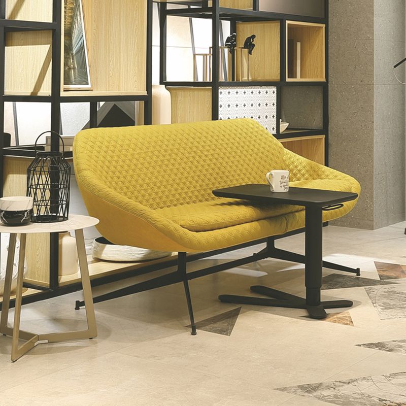 Industrial Metal Bar Table 23"x13" Rectangle Top Indoor Adjustable Height Bistro Table