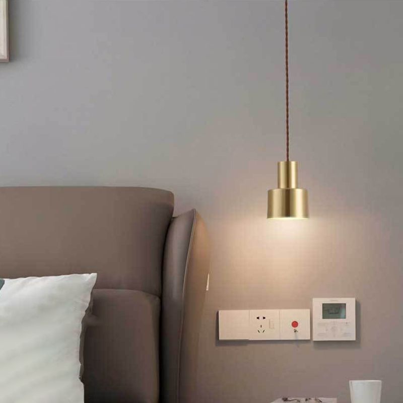 Postmodern Metal Hanging Light Pendant Light 1 Head Hanging Light for Kitchen