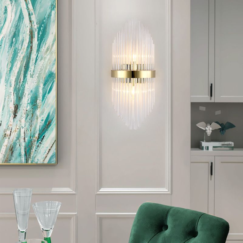 Luz de pared contemporánea Luz de apliques de pared creativa para sala de estar