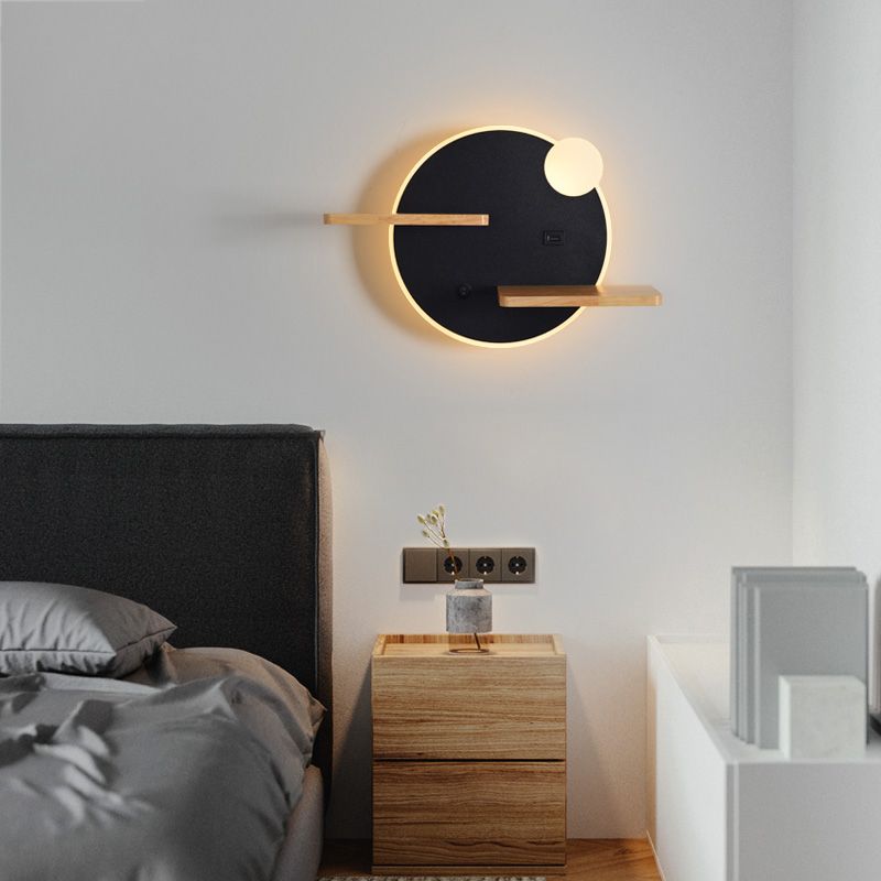 Geometry Shape Metal Wall Lighting Ideas Modern Style Wall Mounted Lighting