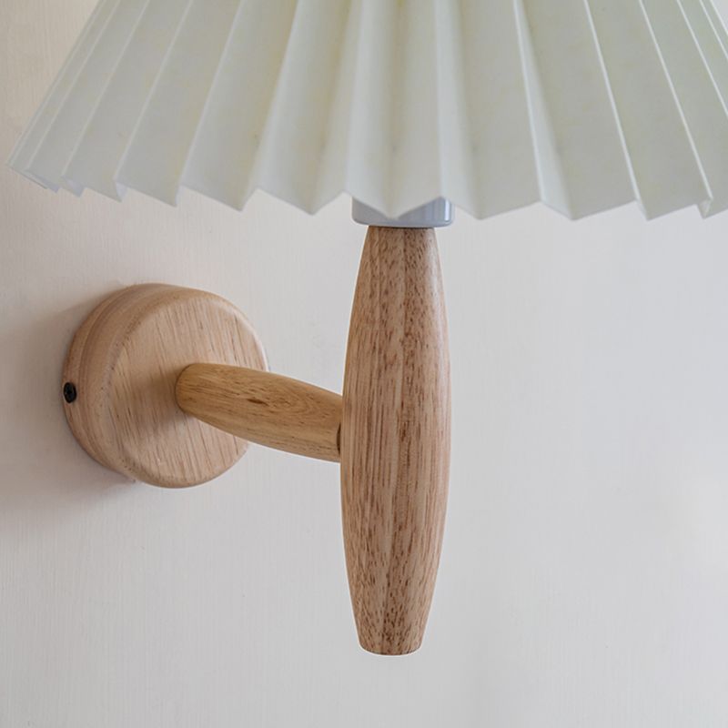 Stile moderno a parete in legno Pronzo leggero conico a filo a filo a filo con la parete con una parete a filo