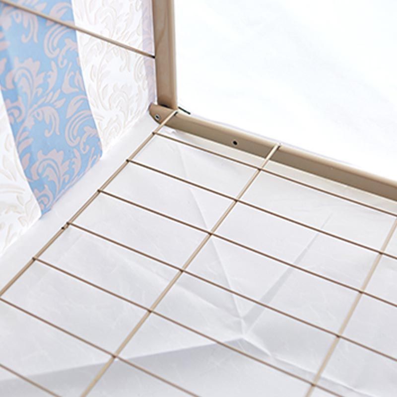 Contemporary Style Wardrobe Steel Bedroom Wardrobe Closet with Door