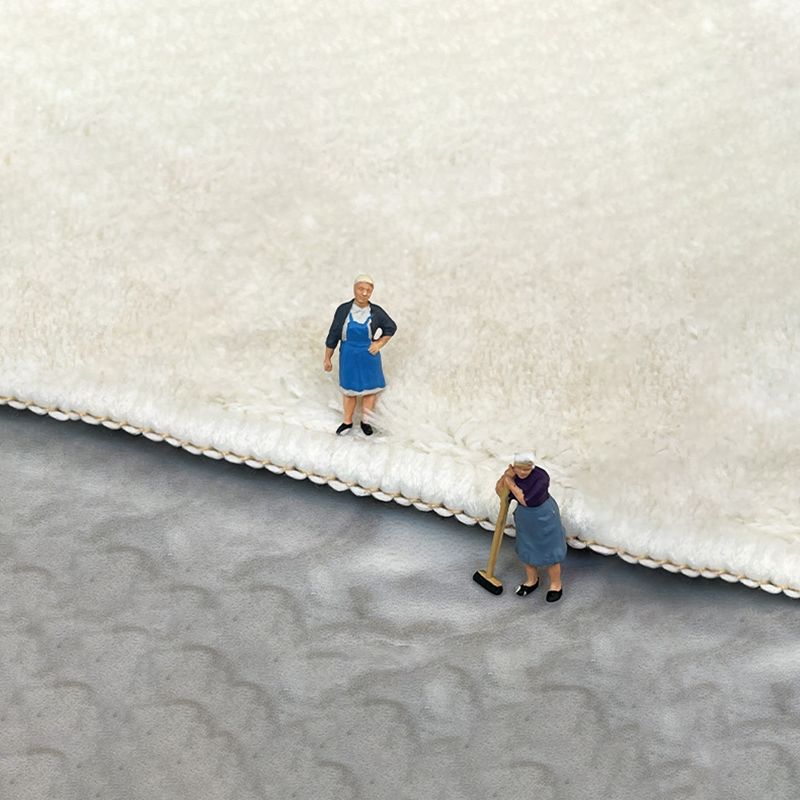 Simple Line Color Block Rug Living Room Bedroom Non-slip Carpet Stain Resistant Rug
