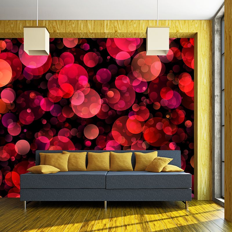 Customized Bokeh Abstraction Mural Contemporary Wall Covering for Home Decor