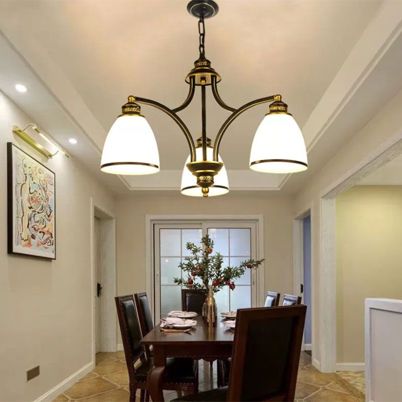 Branch Chandelier Modern Style Glass Multi Lights Chandelier Lighting Fixtures