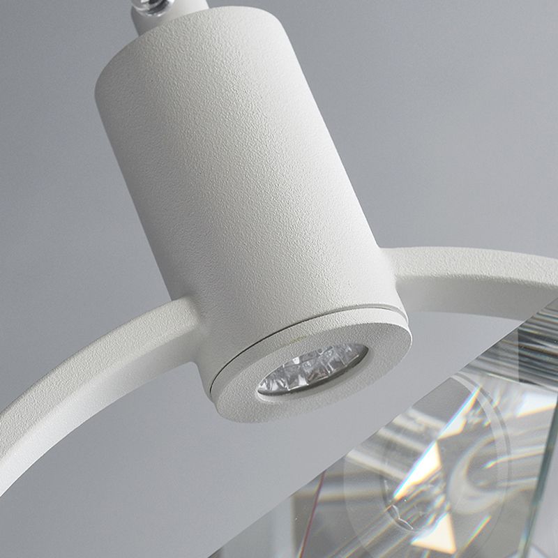 Crystal Hanging Light Modern Style Pendent Lighting Fixture for Sitting Room