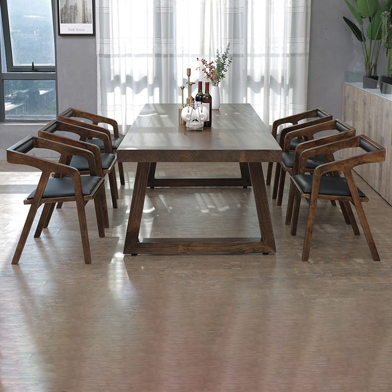 Traditional Style 1/3/4/7 Pieces Dining Table Set Solid Wood Table & Chair Set