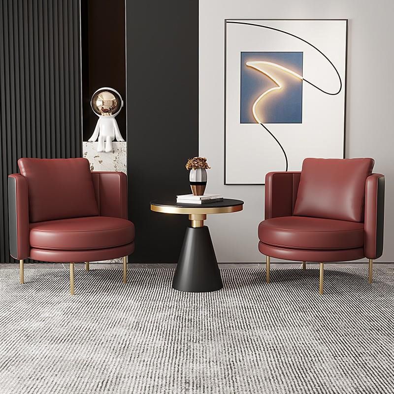 27.55" Wide Parsons Chair Armless Chair with Pillow Back for Living Room
