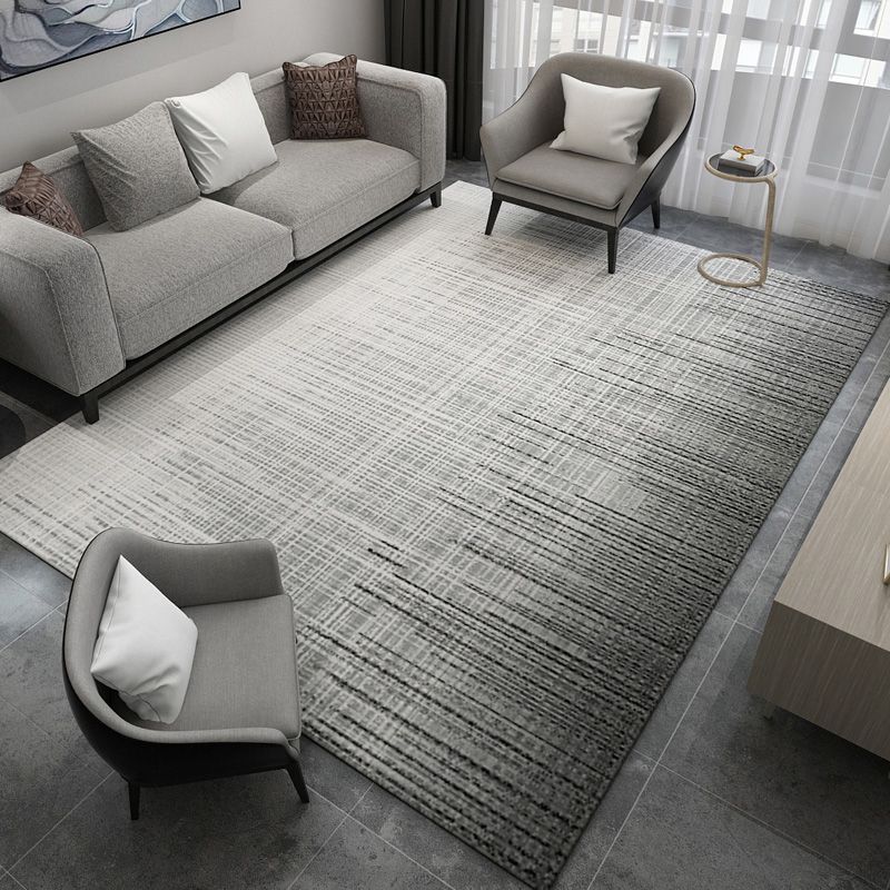 Nordic Living Room Rug Multi Colored Geometric Pattern Indoor Rug Synthetics Easy Care Pet Friendly Area Carpet