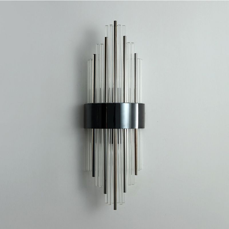 Lampade montate a parete cilindri moderne semplicità luci montate a parete per cristallo per soggiorno