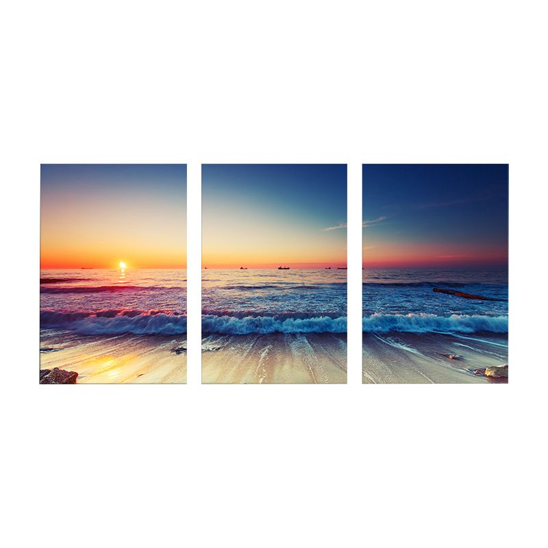 Modern Style Wall Art Print Light Color Natural Landscape Painting, Multiple Sizes