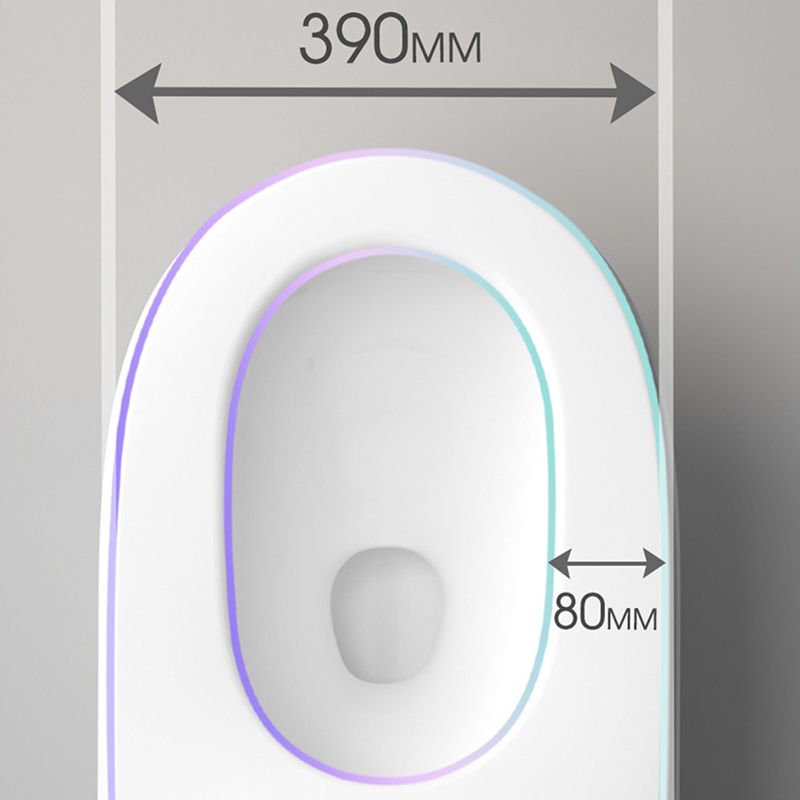 One Piece Toilet ABS Modern Toilet Floor Mounted Siphon Jet Toilet Bowl