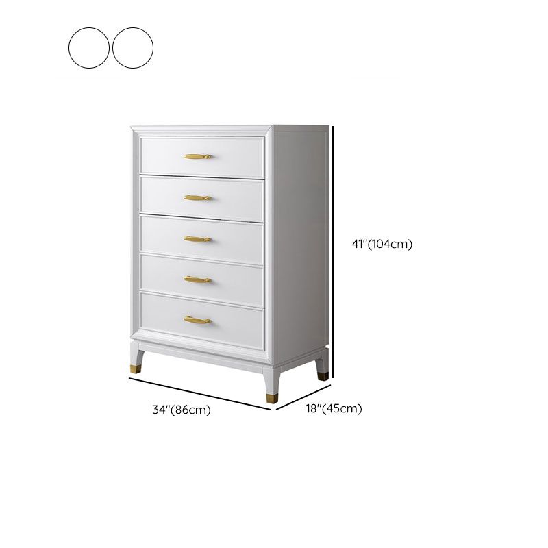 17.55-inch W Classic Glam Storage Chest Solid Wood Dresser with 5/7/9 Drawers