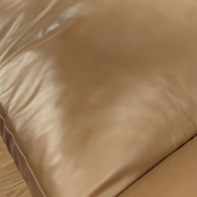 Square Arm Sofa Modern Sofa 38.58" D x 34.64" H Sofa with Pillow