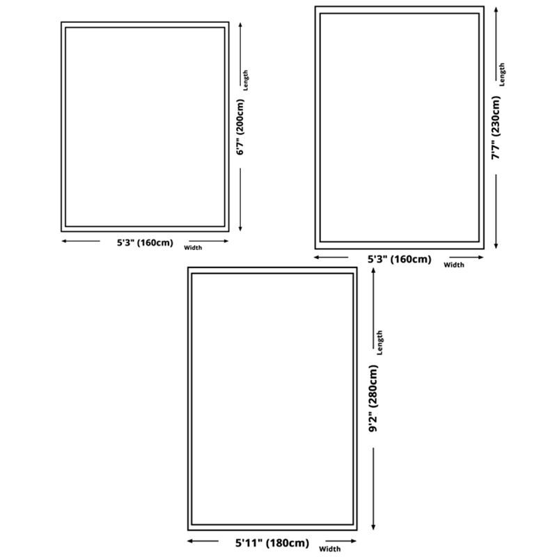 Blue Abstract Carpet Polyester Casual Area Rug Washable Rug for Living Room