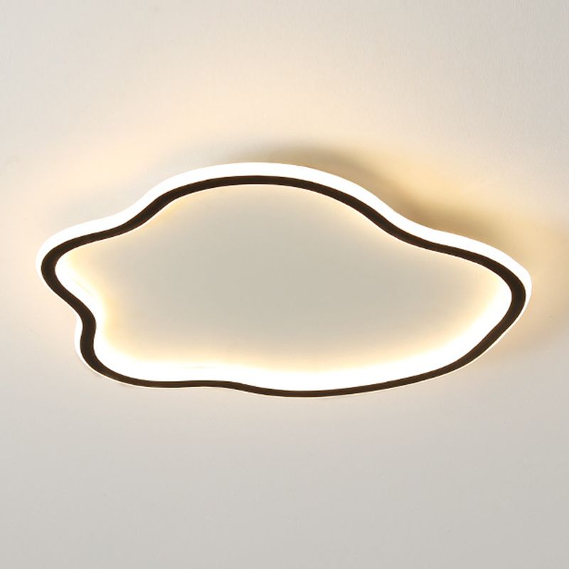 Plafonnier LED moderne en métal de Style nordique, éclairage proche du plafond, luminaire décoratif de plafond, idéal pour une chambre à coucher