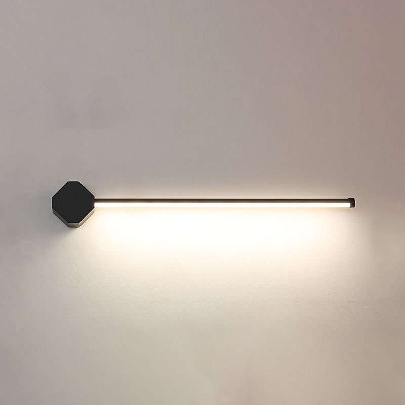 Metal Slim Wall Vanity Light Modern Style Modern 1 Fishting Light Vanity Light