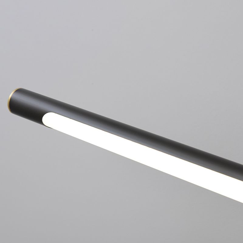 Metal Linear Shade Wall Sconce Modern Style Single Light Mirror Wall Lighting Fixture