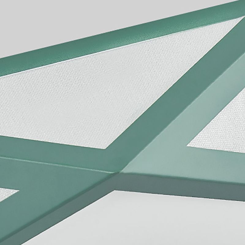 Nordic Colorful Ceiling Light Metal Geometric Flush Mount Light for Living Room