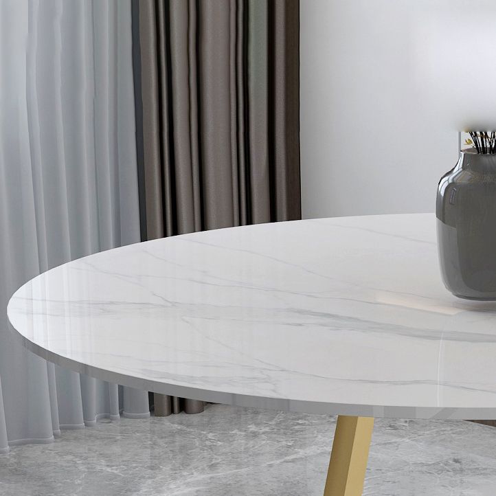 Contemporary Round Table Set 1/2/5/7 Pieces Dining Set for Kitchen