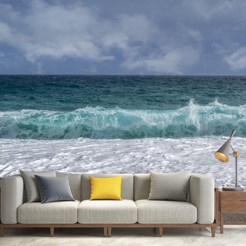 Horizontal Photography Sea Wall Mural Modernism Wall Decoration for Wall Decor