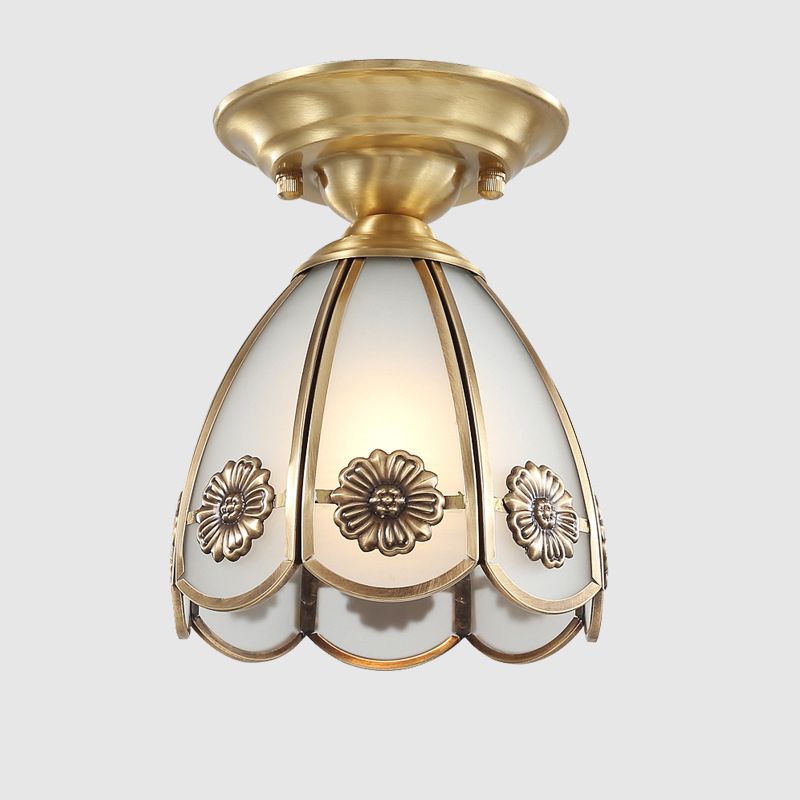 Contemporary Ceiling Light Minimalist Flush Mount Light Fixture for Bedroom