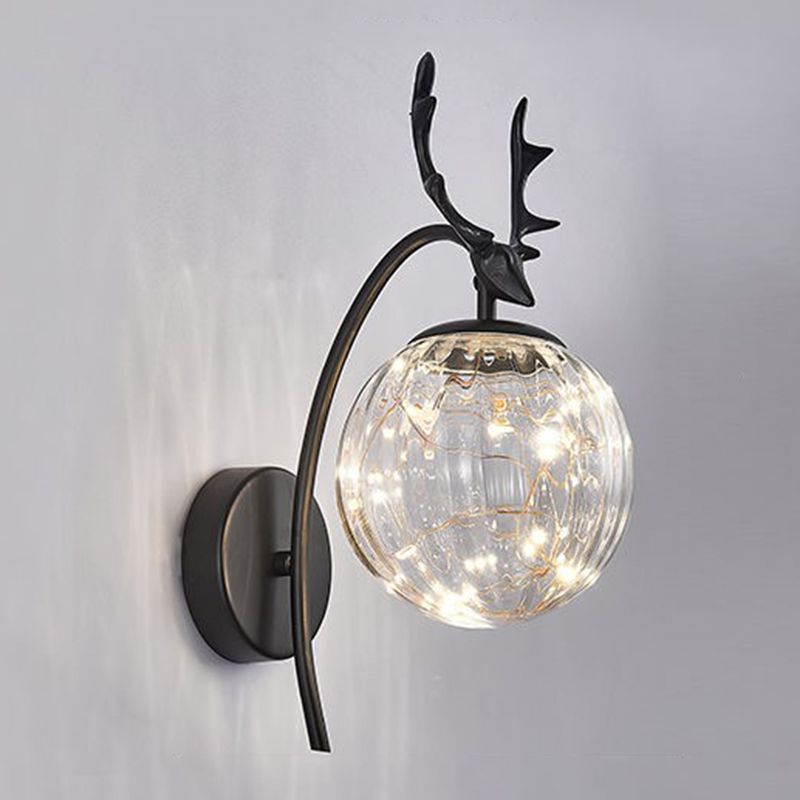 1 leichte Ballwandlichter moderner Stil von Glaswandbeleuchtung Ideen
