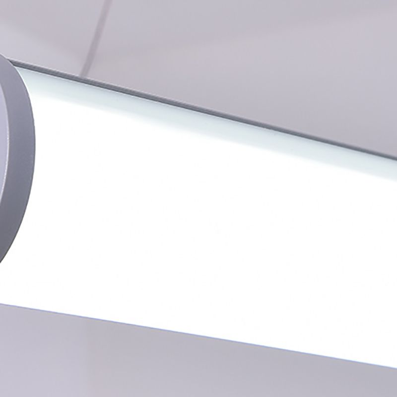 Aluminio Island Lightsides de lámpara de colgante de restaurante LED de cilindro de 1 cilindro de 1 luces