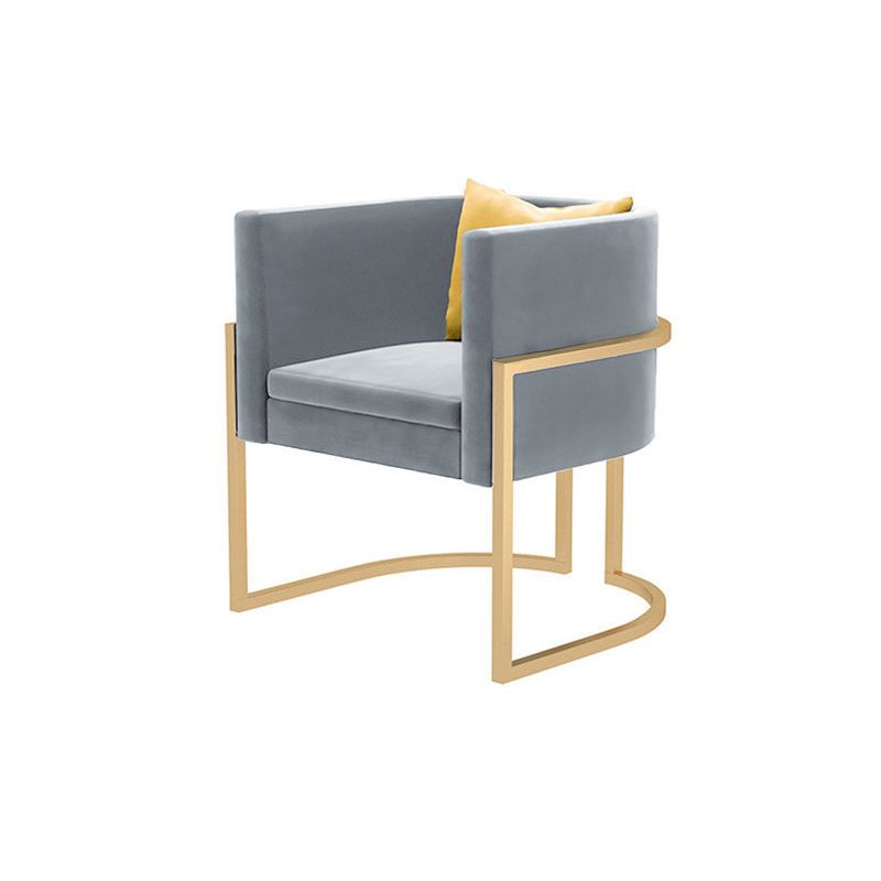 Tuxedo Arm Sofa 24.80" W x 28.35" H Velvet Sofa Standard Sofa