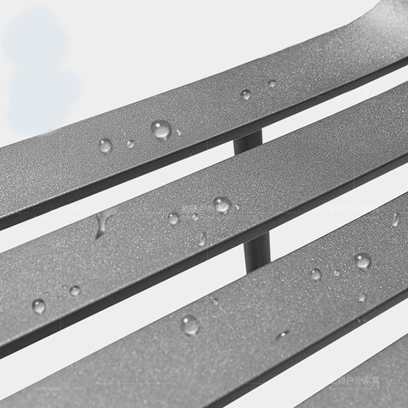 Water Resistant Dining Armchair Metal Stacking Industrial Armchair