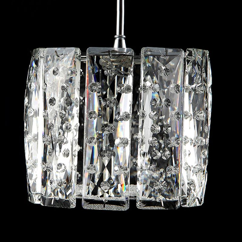 Contemporary Pendant Lights Cylinder Island Lighting Ideas Crystal for Kitchen Island